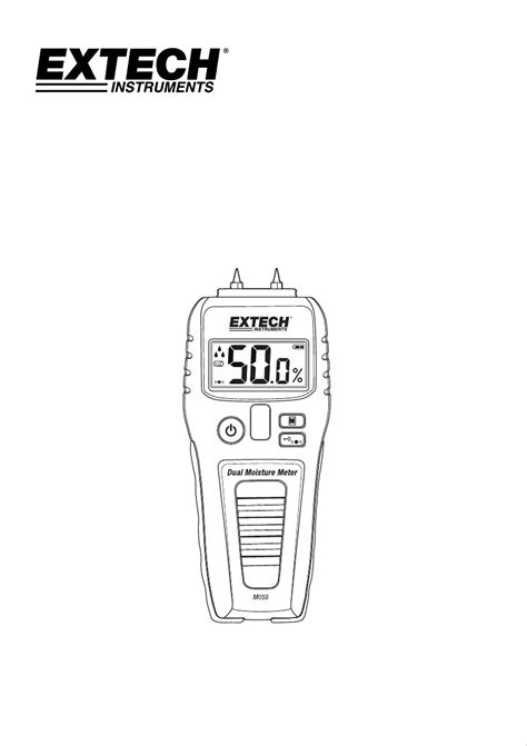 extech mo55 sensor manual